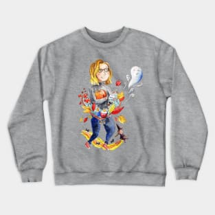 Autumn Girl Crewneck Sweatshirt